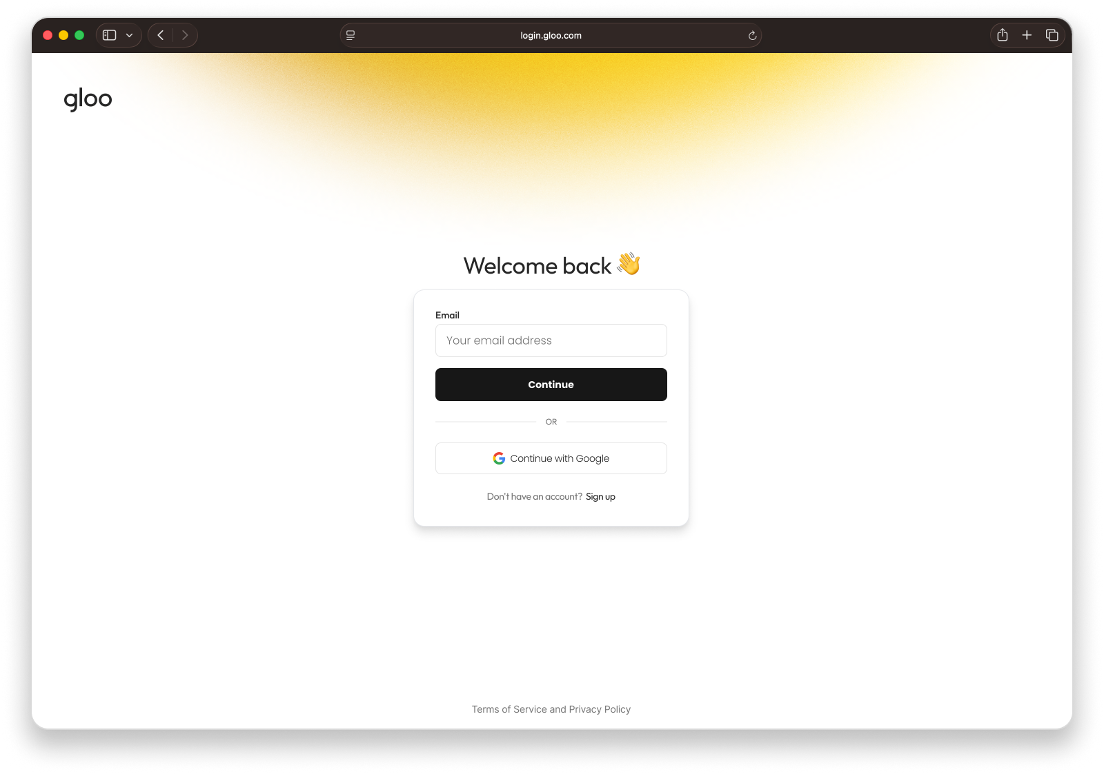 Auth light touch 2